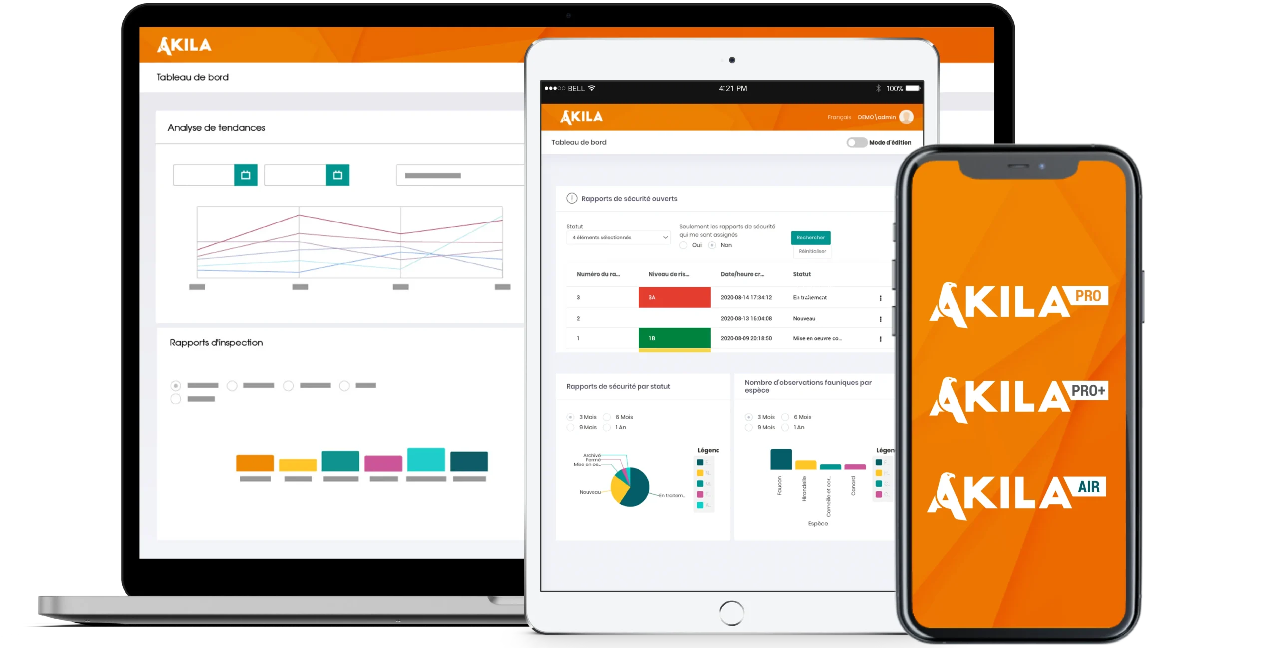 Akila, the aviation platform that streamlines Safety Management System (SMS) and airport operations.